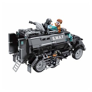 اسباب بازی لگو ساختنی اتومبیل زرهی ضد شورش مدل ENLIGHTEN 1930 Antiriot Armored Car-اسباب بازی